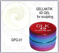 Gellaktik Гель для лепки 4D Sculpting GEL №01 5 гр