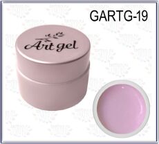 Gellaktik Гель-краска Art Gel №19 без липкого слоя 7 гр розовый