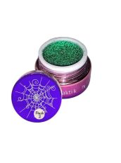 Gellaktik Гель-краска паутинка светоотражающая FLASH №02 зеленая 7 гр