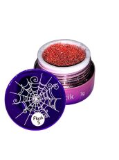 Gellaktik Гель-краска паутинка светоотражающая FLASH №05 красная 7 гр