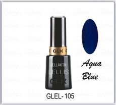 Gellaktik Гель-лак LELLIS №105 12 мл AGUA BLUE