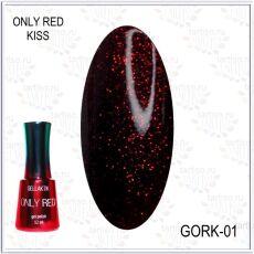 Gellaktik Гель-лак ONLY RED KISS №01 12 мл