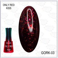 Gellaktik Гель-лак ONLY RED KISS №03 12 мл