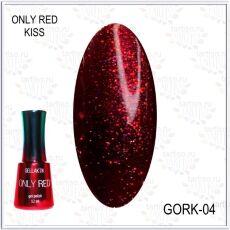 Gellaktik Гель-лак ONLY RED KISS №04 12 мл