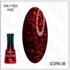 Gellaktik Гель-лак ONLY RED KISS №06 12 мл
