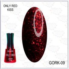 Gellaktik Гель-лак ONLY RED KISS №09 12 мл