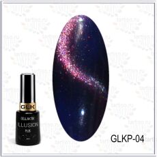 Gellaktik Гель-лак кошачий глаз ILLUSION PLUS №04 12 мл