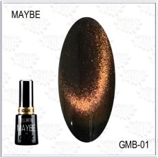 Gellaktik Гель-лак кошачий глаз 5D MayBe №01 12 мл