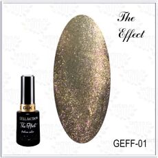 Gellaktik Гель-лак кошачий глаз 5D THE EFFECT №01 12 мл