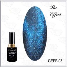 Gellaktik Гель-лак кошачий глаз 5D THE EFFECT №03 12 мл