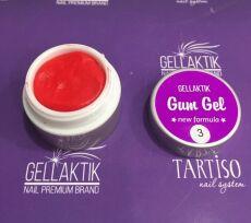Gellaktik Гель-пластилин GUM GEL NEW FORMYLA RED 7 гр