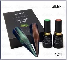 Gellaktik Набор 2 гель-лака по 12 мл ILLUSION THE EMERALD FOREST