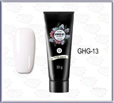 Gellaktik Полигель HYBRID GEL №13 ULTRA WHITE 30 гр
