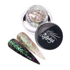 Gellaktik Хлопья ЮККИ GALAXY №01 голографические в банке