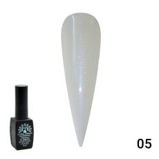 Global Fashion База каучуковая камуфлирующая Milk French с шиммером №05 8 мл