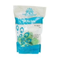 Global Fashion Воск пленочный для депиляции зеленый форма яблоко 300 гр