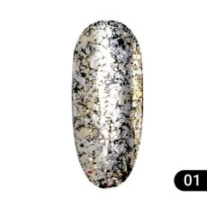 Global Fashion Втирка для ногтей Diamond Foil 01