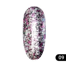 Global Fashion Втирка для ногтей Diamond Foil 09