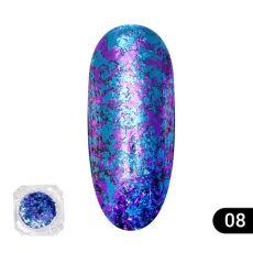 Global Fashion Втирка для ногтей Fire Works 08