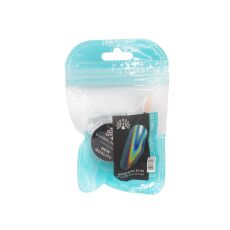 Global Fashion Втирка для ногтей Holographic Silver G20