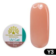 Global Fashion Гель Yellowish №Y3 15 гр