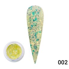 Global Fashion Гель-краска Diamond Painting Glitter №02 5 гр