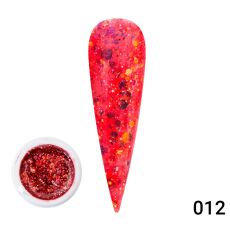 Global Fashion Гель-краска Diamond Painting Glitter №12 5 гр