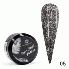 Global Fashion Гель-краска Super Bright platinum №05 5 гр