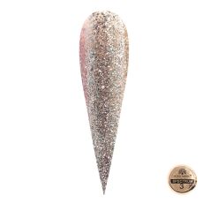 Global Fashion Гель-краска металлическая с хлопьями Spectrum №03 5 гр