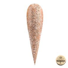 Global Fashion Гель-краска металлическая с хлопьями Spectrum №05 5 гр