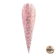 Global Fashion Гель-краска металлическая с хлопьями Spectrum №08 5 гр