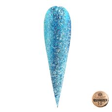 Global Fashion Гель-краска металлическая с хлопьями Spectrum №10 5 гр