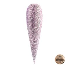 Global Fashion Гель-краска металлическая с хлопьями Spectrum №12 5 гр