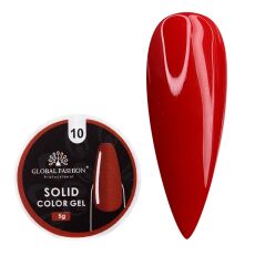 Global Fashion Гель-краска повышенной плотности Solid color gel №10 5 гр