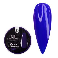 Global Fashion Гель-краска повышенной плотности Solid color gel №13 5 гр