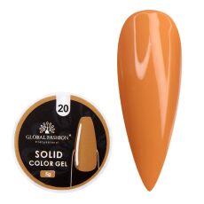 Global Fashion Гель-краска повышенной плотности Solid color gel №20 5 гр