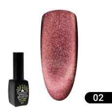 Global Fashion Гель-лак 24D 2020 Cat eyes кошачий глаз №02 8 мл