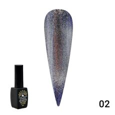 Global Fashion Гель-лак 24D Wild Cat eyes кошачий глаз №02 8 мл