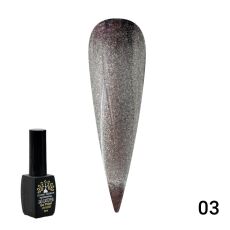 Global Fashion Гель-лак 24D Wild Cat eyes кошачий глаз №03 8 мл