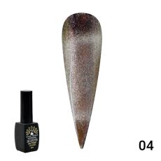 Global Fashion Гель-лак 24D Wild Cat eyes кошачий глаз №04 8 мл