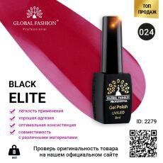 Global Fashion Гель-лак Black Elite №024 8 мл