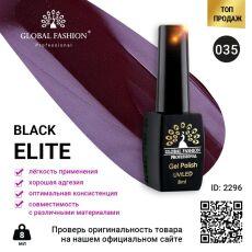 Global Fashion Гель-лак Black Elite №035 8 мл