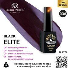 Global Fashion Гель-лак Black Elite №036 8 мл