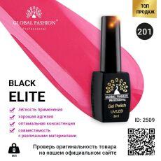 Global Fashion Гель-лак Black Elite №201 8 мл