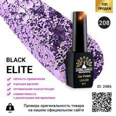 Global Fashion Гель-лак Black Elite №208 8 мл