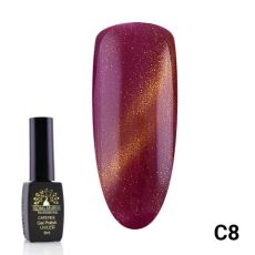 Global Fashion Гель-лак Cat eyes кошачий глаз №C08 8 мл