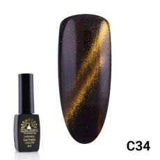 Global Fashion Гель-лак Cat eyes кошачий глаз №C34 8 мл