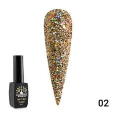 Global Fashion Гель-лак Diamond Ball №02 8 мл