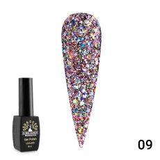 Global Fashion Гель-лак Diamond Ball №09 8 мл