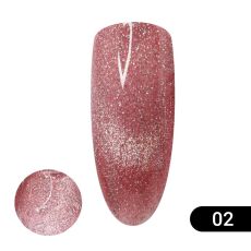 Global Fashion Гель-лак Disco Cateyes светоотражающий №002 8 мл